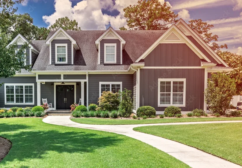 Healthy residential lawn maintained at a Fairfield County property